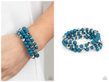 Vibrant Verve - Blue Bracelet