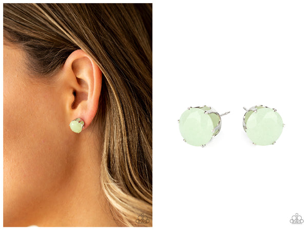 Simply Serendipity - Green Post Earring